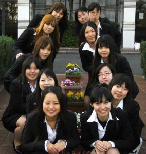 The Kagawa Junior College choral group