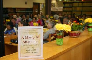 A recent Marigold Experience workshop at the Law School Library.