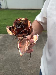 Copper roses go on sale 2/13 at 9:30am.