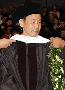 Haruki Murakami, headshot