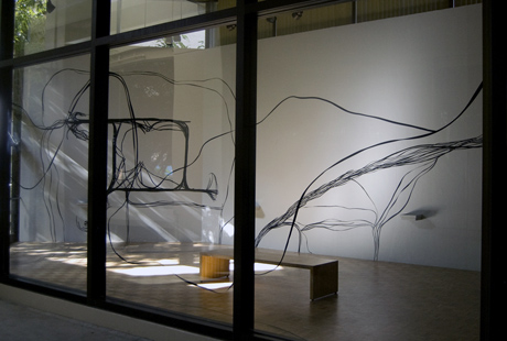 photo of gallery installation
