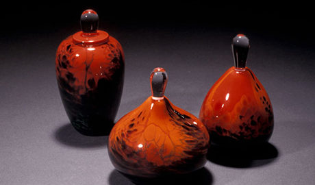 photo of hugh jenkins sculpture vases