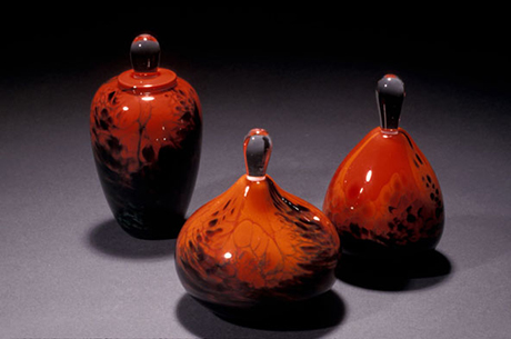 photo of hugh jenkins sculpture vases