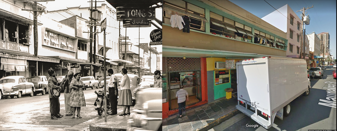Honolulu Chinatown 1960s - 2019