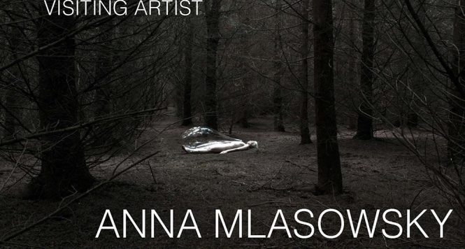 artist talk ANNA MLASOWSKY Flier