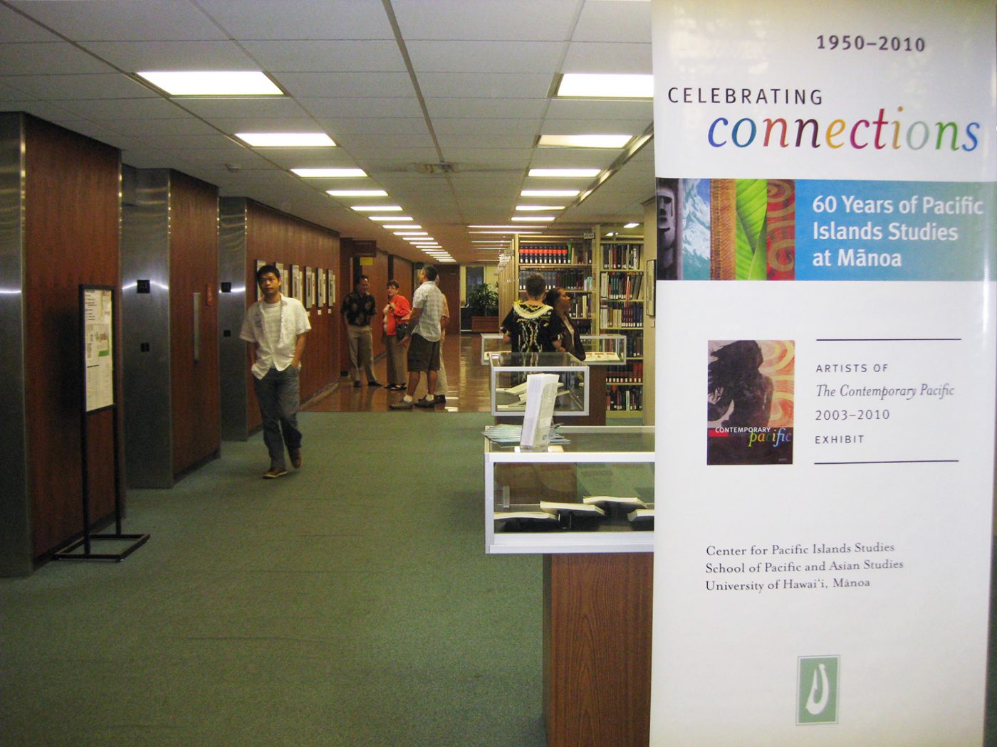 Artists of The Contemporary Pacific 2013-2010 Exhibit in UH Manoa Library