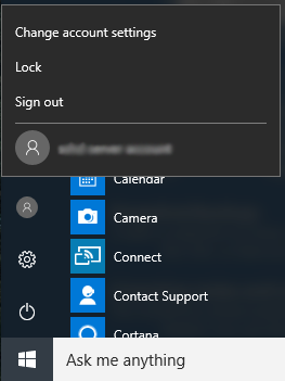 Start Menu Lock