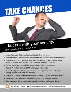 link to flyer with tips to protect your mobile device from cyberattacks