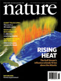 Nature cover with gulfstream rising