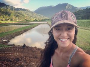 Kauaʻi CC student Sierra-Lynne Stone received aid from the Urgent Student Relief Fund.