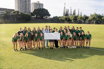 M noa UH women s soccer team receives largest ever gift from Nan