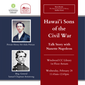 Hawai‘i Sons of the Civil War presentation