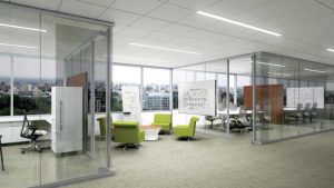 render of Sinclair Library meeting rooms