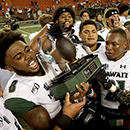 UH scores early present with late victory over BYU