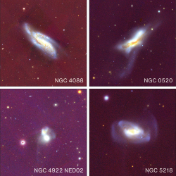 four galaxies