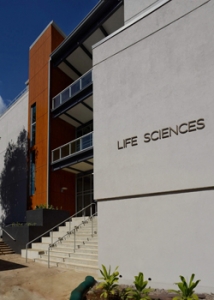 life sciences building exterior
