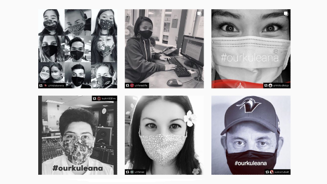 black and white photos of people in face masks