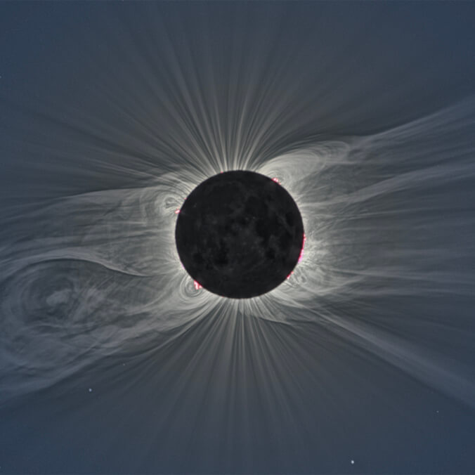 UH astronomers discover ‘double-bubble’ solar eruption during 2020 eclipse
