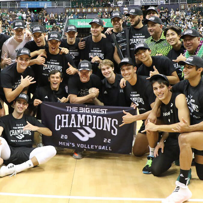 UH men’s volleyball NCAA bound, capture Big West title