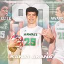 Akana wins Elite 90™ Award for NCAA men’s volleyball championship