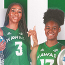 Rainbow Wahine volleyball players pick up Big West awards