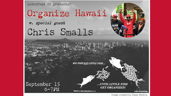 Organize Hawaii event flyer