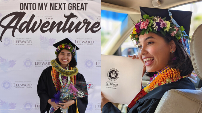 smiling graduate