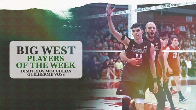 Big West Players of the Week graphic