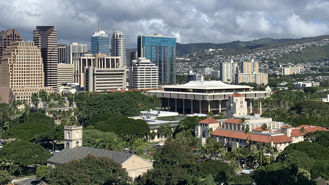 buildings in the city