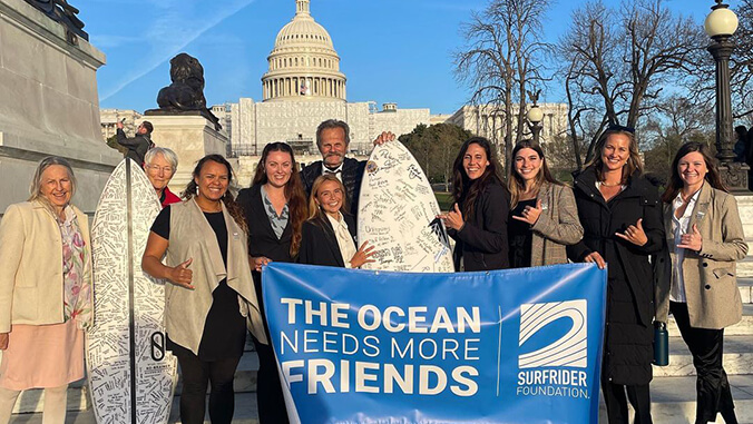 surfrider foundation at the u s capitol