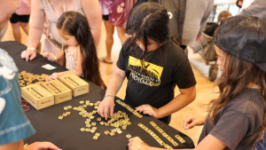 Children playing games