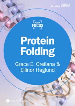 book cover that says protein folding