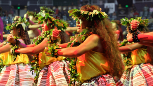 Hula performers