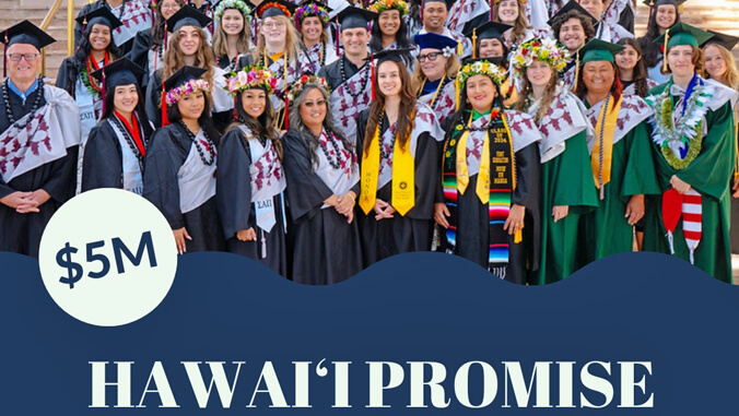 Record $5.5M for Hawaiʻi Promise scholarships at UH Community Colleges
