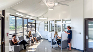 Students in the bright learning area