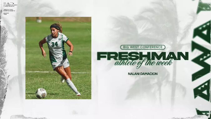 nalani damacion on the field