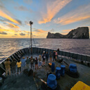 Image of the Week: Sunrise on the bow