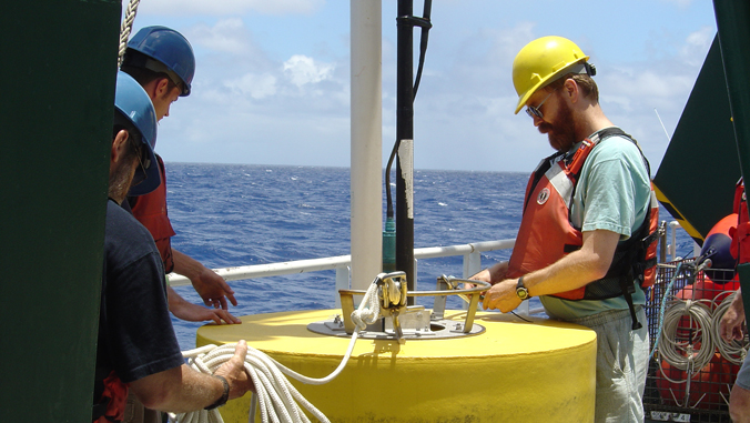 people on board a vessel