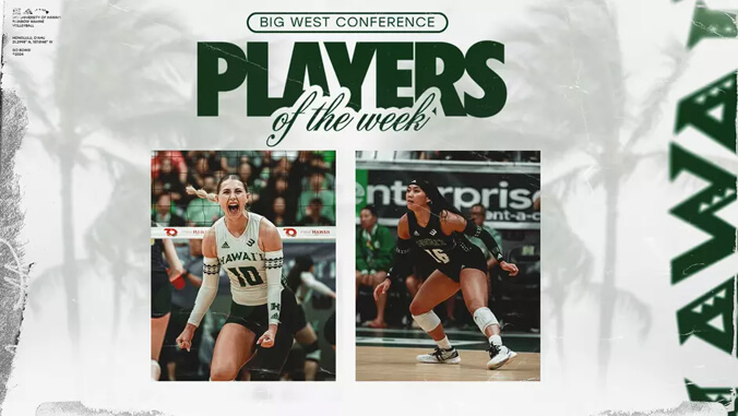 tayli ikenaga and kate lang player of the week