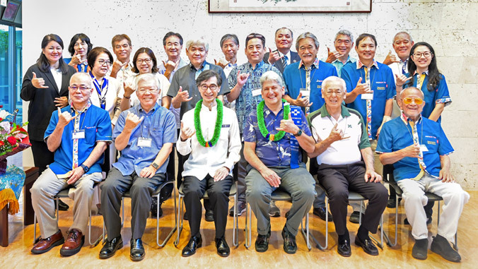 university of ryukyus group photo