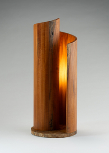 wooden lamp