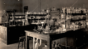 chemistry lab and equipment