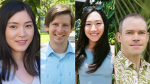  Ann T. Choe,  Yu-Tzu Chang, Dan Holden and Dan Isbell headshots