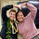 President Hensel visits Kapiʻolani Community College