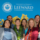 President Hensel visits Leeward Community College