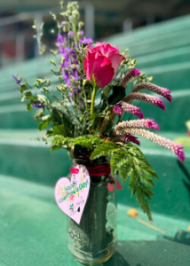 flowers in a vase