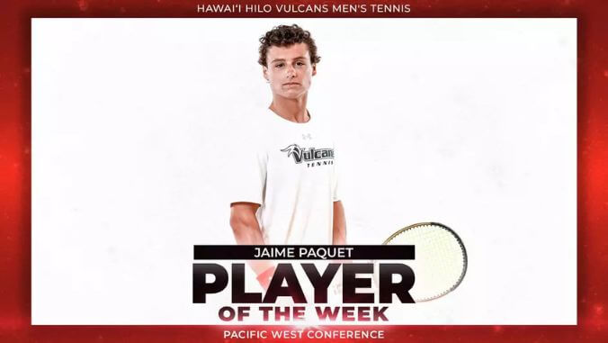 jaime paquet pac west player of the week