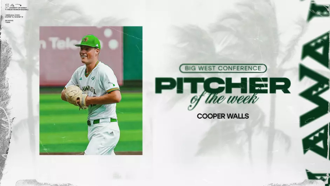 cooper walls on the field