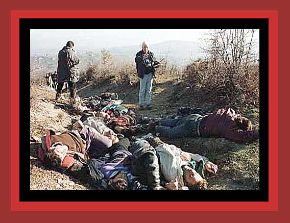 Racak, Kosovo murdered