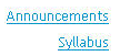 Announcement & Syllabus Tool How To